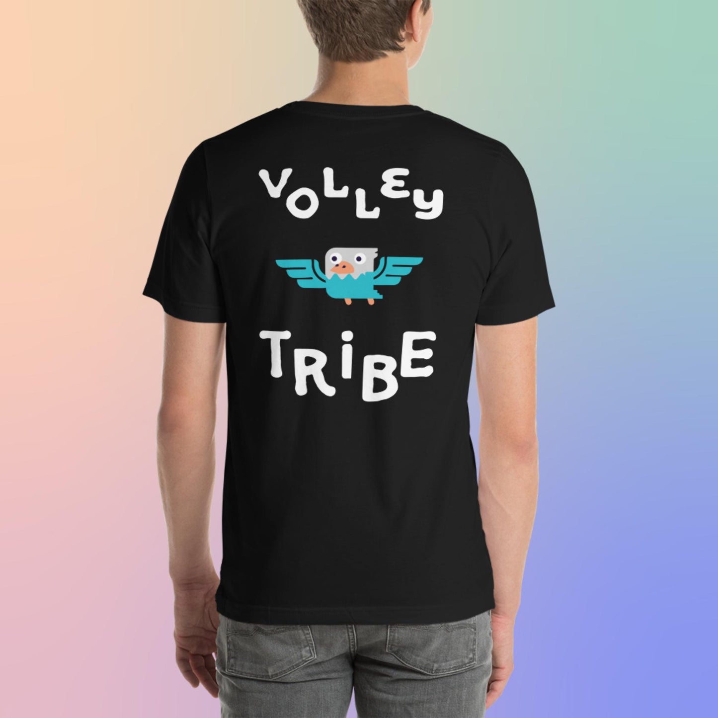Acer the Eagle Unisex Cotton T Shirt White VolleyTribe