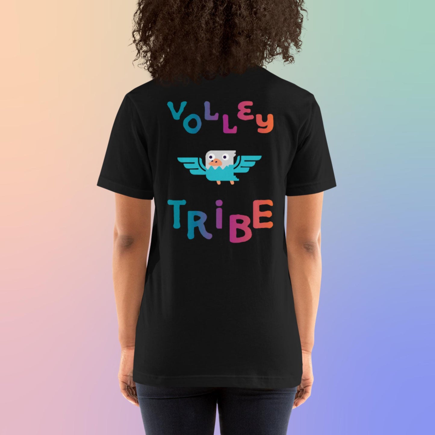 Acer the Eagle Unisex Cotton T Shirt Colored VolleyTribe