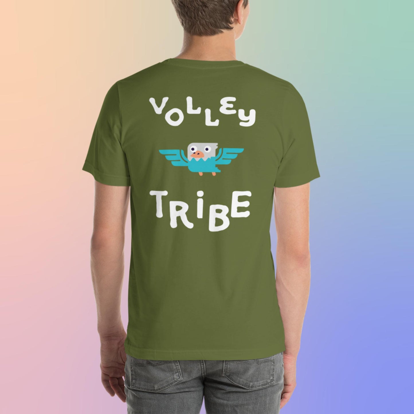 Acer the Eagle Unisex Cotton T Shirt White VolleyTribe
