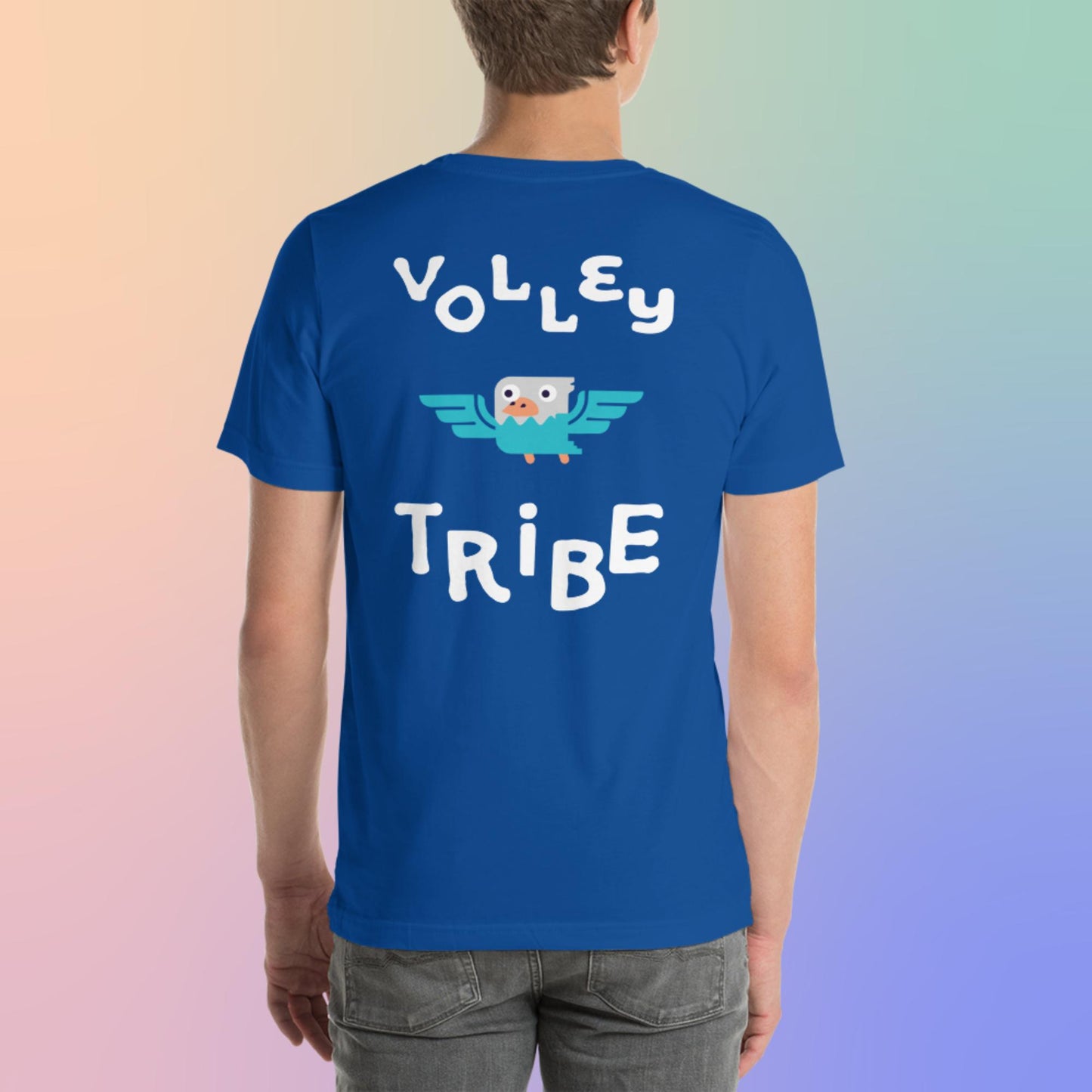 Acer the Eagle Unisex Cotton T Shirt White VolleyTribe