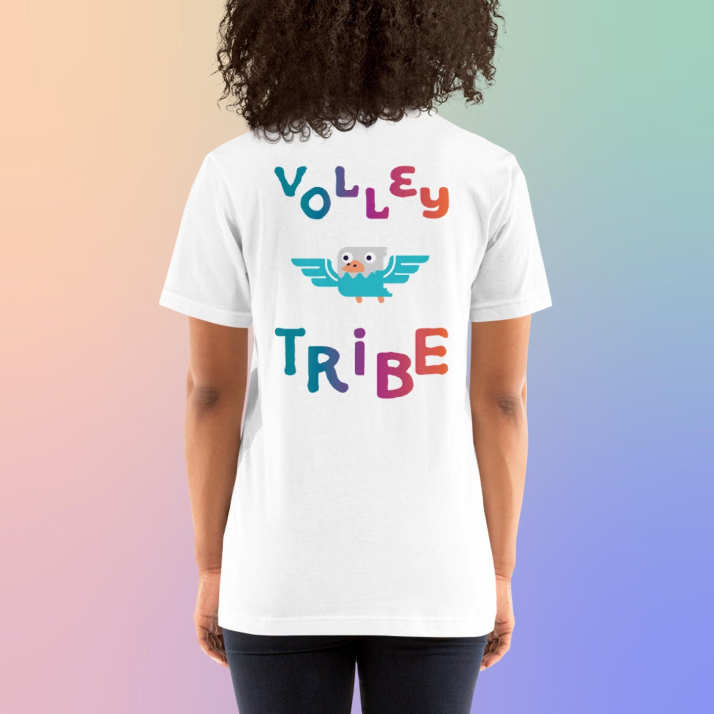 Acer the Eagle Unisex Cotton T Shirt Colored VolleyTribe